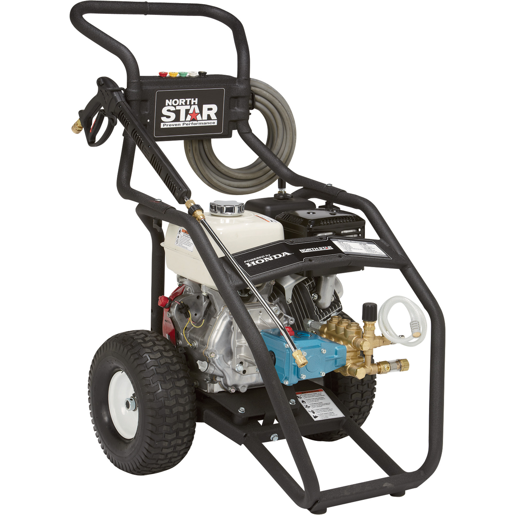 NorthStar Gas Cold Water Pressure Washer, 4000 PSI, 3.5 GPM, Honda Engine